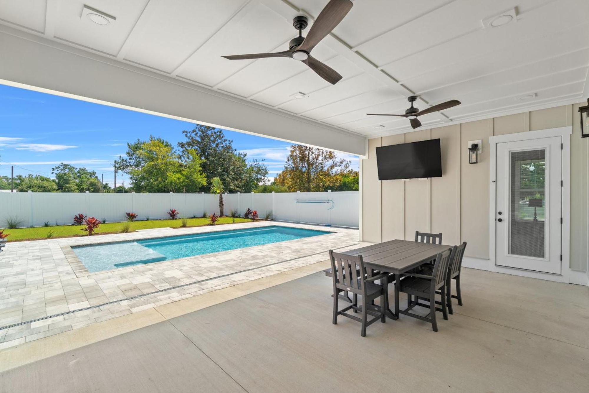 Brand New Home With In-Ground Pool, Four Houses From Beautiful Laguna Beach Panama City Beach Exterior foto